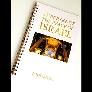 Journal/diary Art architecture of Israel in a Spiral Journal the peace of Israel